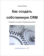 Книга - Руслан  Раянов - Как создать свою CRM (fb2) читать без регистрации