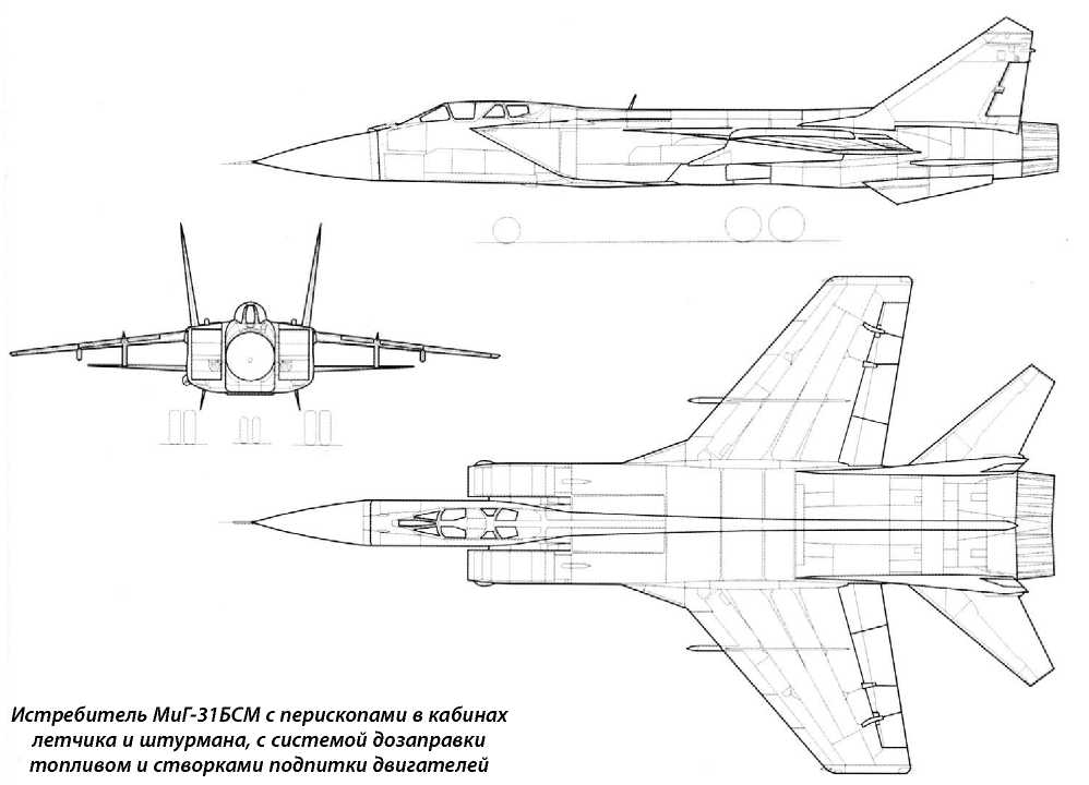 МиГ-31. Непревзойденный истребитель-перехватчик. Николай Якубович. Иллюстрация 55