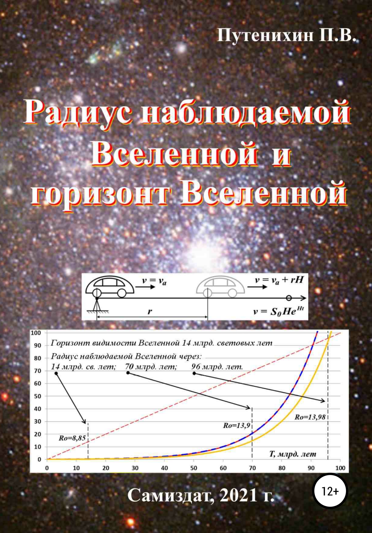 Радиус наблюдаемой Вселенной и горизонт Вселенной (fb2)
