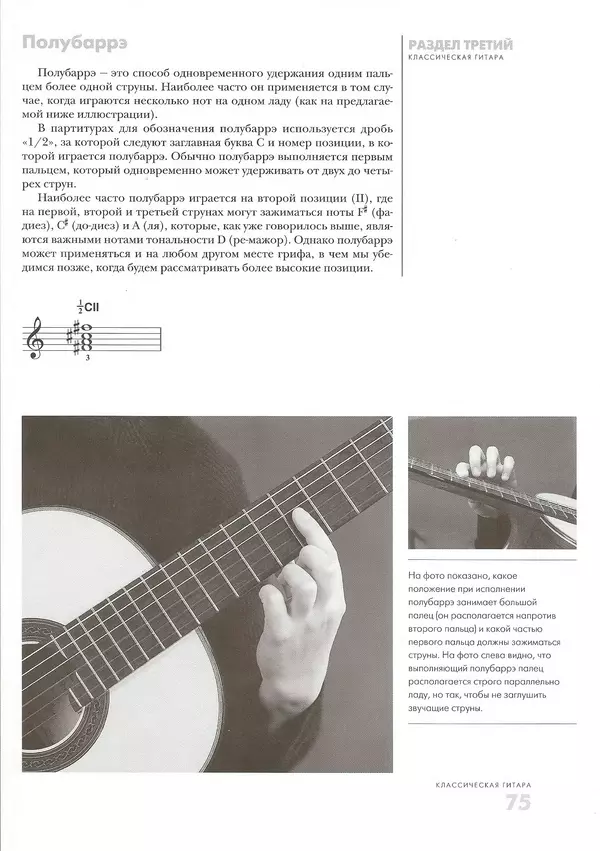 КулЛиб. Дэвид  Брэйд - Классическая гитара: справочник-самоучитель. Страница № 76
