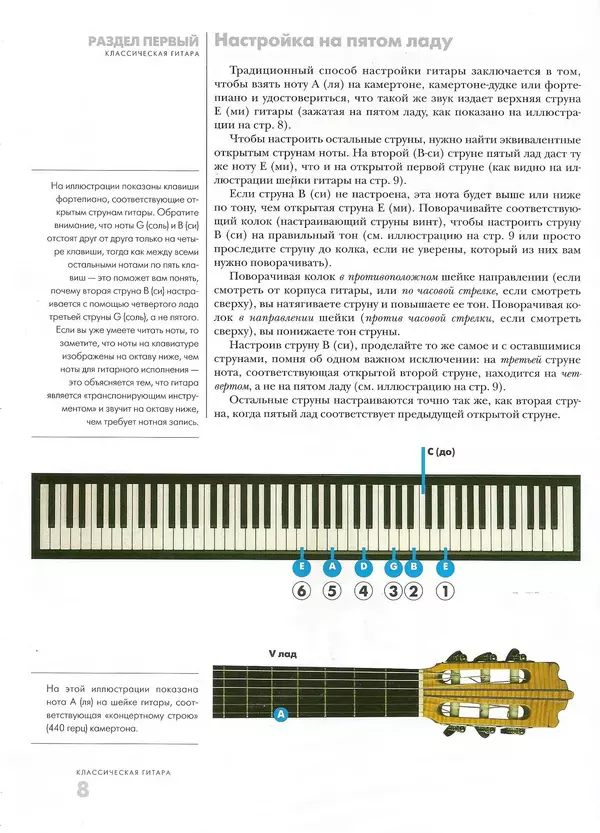 КулЛиб. Дэвид  Брэйд - Классическая гитара: справочник-самоучитель. Страница № 9