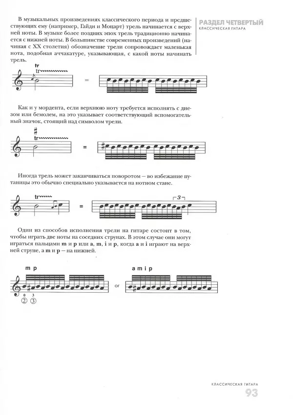 КулЛиб. Дэвид  Брэйд - Классическая гитара: справочник-самоучитель. Страница № 94
