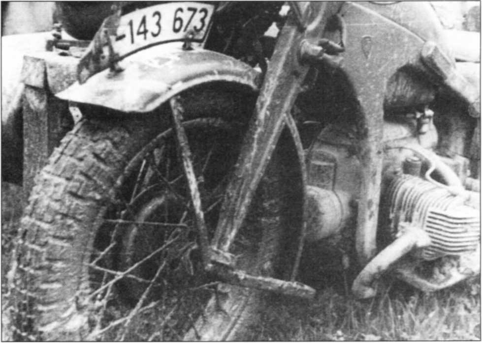 Мотоциклы Вермахта. Военное фото. Иллюстрация 203