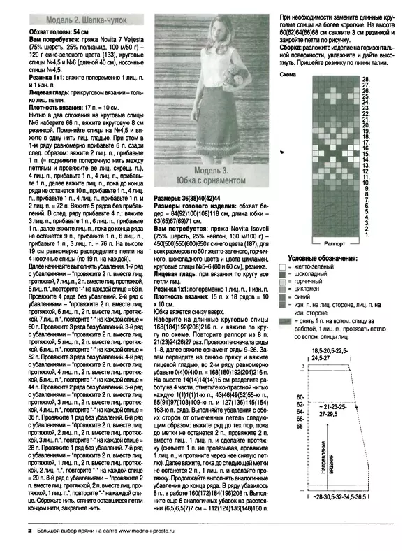 КулЛиб.   журнал Вязание модно и просто - Вязание модно и просто 2015 №24(232). Страница № 12
