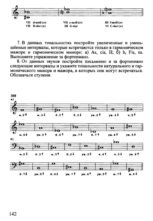 КулЛиб. Н. Ю. Афонина - Упражнения по теории музыки. Страница № 142