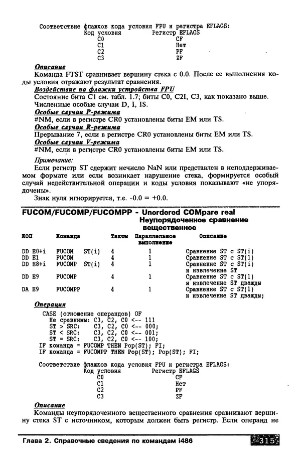 КулЛиб. В. Л. Григорьев - Микропроцессор i486. Архитектура и программирование. Страница № 315