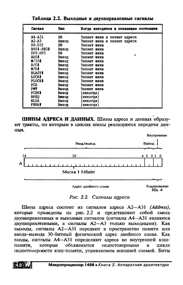 КулЛиб. В. Л. Григорьев - Микропроцессор i486. Архитектура и программирование. Страница № 48