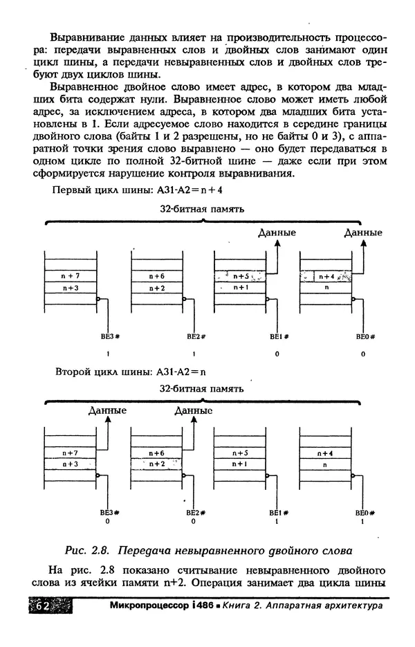 КулЛиб. В. Л. Григорьев - Микропроцессор i486. Архитектура и программирование. Страница № 62