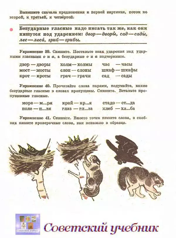 КулЛиб. Коллектив авторов -- Детская литература - Русский язык 2 класс. Страница № 16
