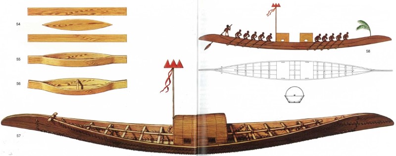 Корабли фараонов. Бьёрн Ландстрём. Иллюстрация 10