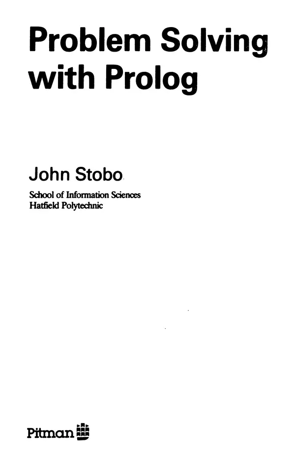 КулЛиб. Джон  Стобо - Язык программирования Пролог. Страница № 3