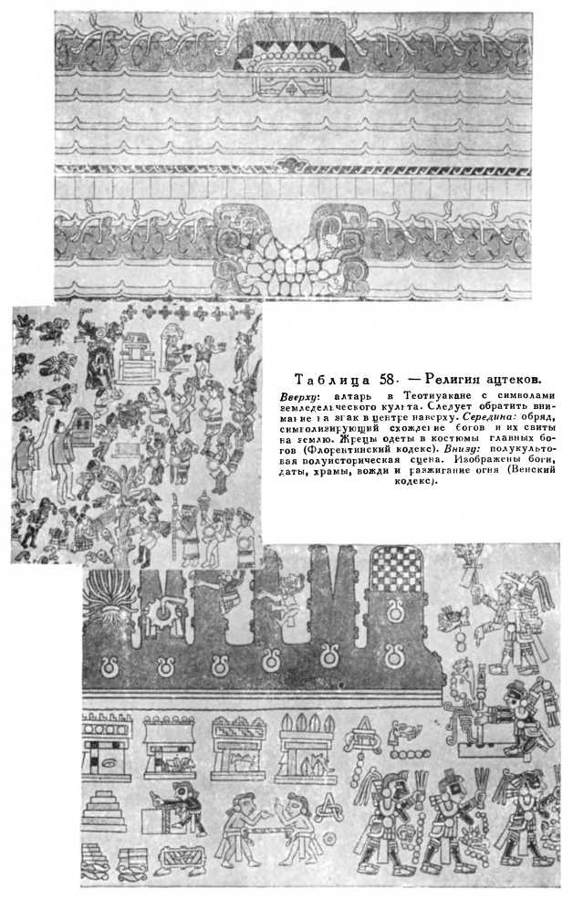 История ацтеков. Дж. Вайян. Иллюстрация 191