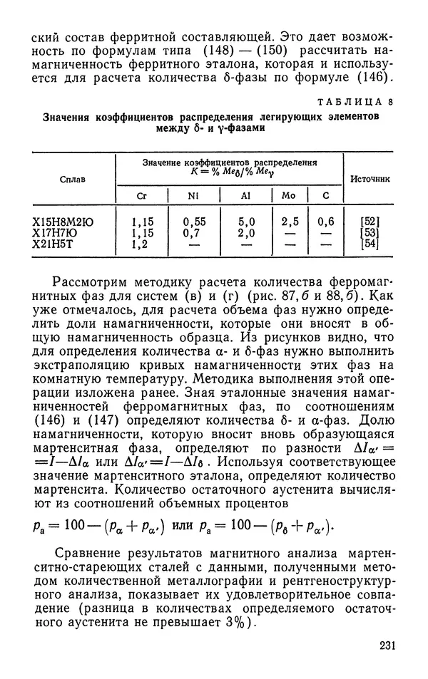КулЛиб. Борис Александрович Апаев - Фазовый магнитный анализ сплавов. Страница № 231