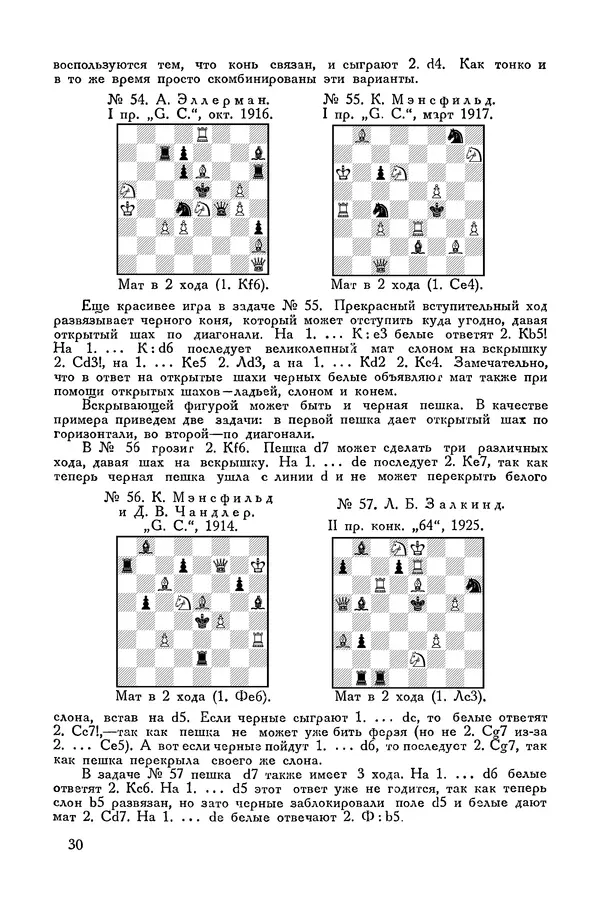 КулЛиб. Семён Семёнович Левман - Современная шахматная задача. Страница № 31