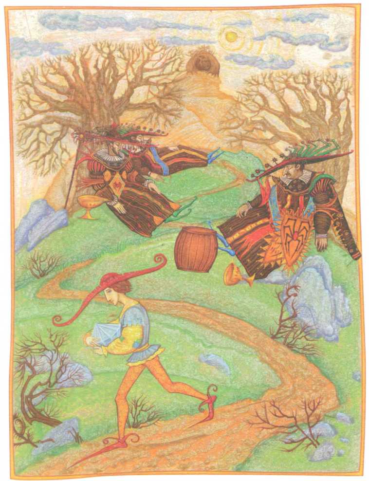 Британские сказки. Эдвард Дансейни. Иллюстрация 16