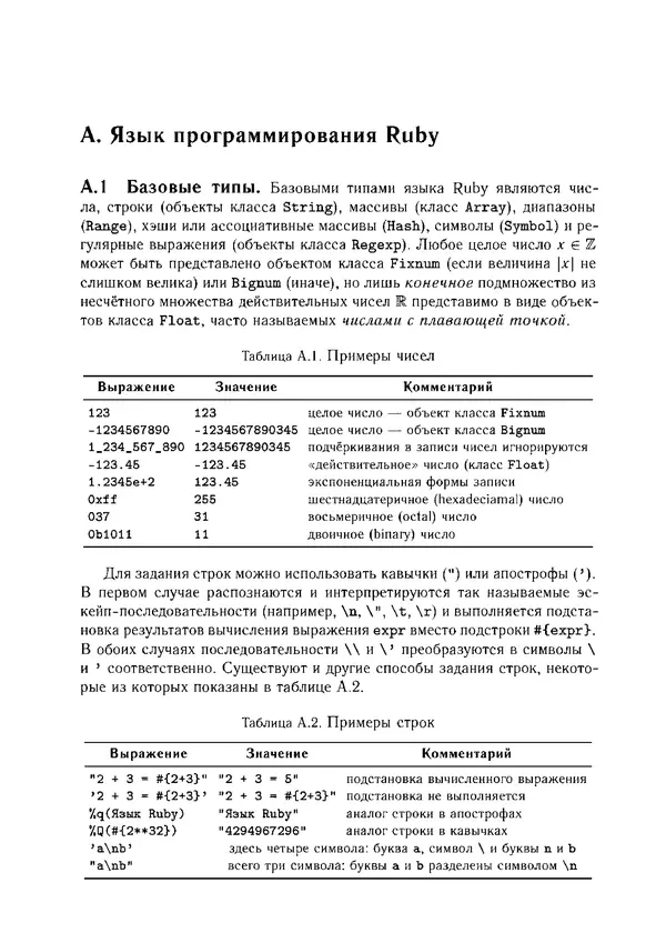 КулЛиб. Е. А. Роганов - Программирование на языке Ruby: Учебное пособие. Страница № 42