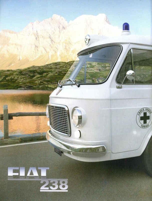 Fiat 238 Carabinieri 1967. Полиция Италии. Журнал Полицейские машины мира. Иллюстрация 8