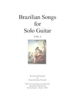 Книга - Мауро Хенрике Паванелли (Гитарист) - Brazilian Songs for Solo Guitar. Vol. I (djvu) читать без регистрации