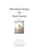 Книга - Мауро Хенрике Паванелли (Гитарист) - Brazilian Songs for Solo Guitar. Vol. II (djvu) читать без регистрации
