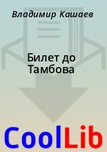 Книга - Владимир  Кашаев - Билет до Тамбова (fb2) читать без регистрации
