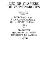 Книга - Люк де Клавье де Вовенарг - Размышления и максимы (fb2) читать без регистрации
