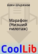 Книга - Баян  Ширянов - Марафон (Низший пилотаж) (fb2) читать без регистрации