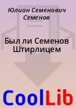 Книга - Юлиан Семенович Семенов - Был ли Семенов Штирлицем (fb2) читать без регистрации