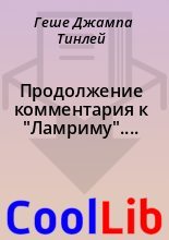 Книга - Геше Джампа  Тинлей - Продолжение комментария к "Ламриму". Байкальские лекции 2008. (fb2) читать без регистрации
