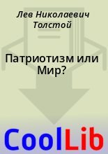 Книга - Лев Николаевич Толстой - Патриотизм или Мир? (fb2) читать без регистрации