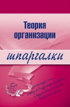 Книга - Анна  Тюрина - Теория организации (fb2) читать без регистрации