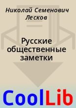 Книга - Николай Семенович Лесков - Русские общественные заметки (fb2) читать без регистрации